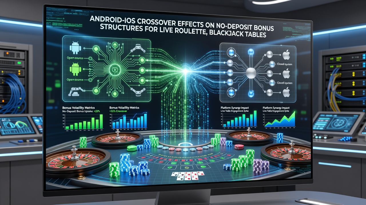 Mobile screens showing synchronized no-deposit bonus progress for slots and table games across platforms