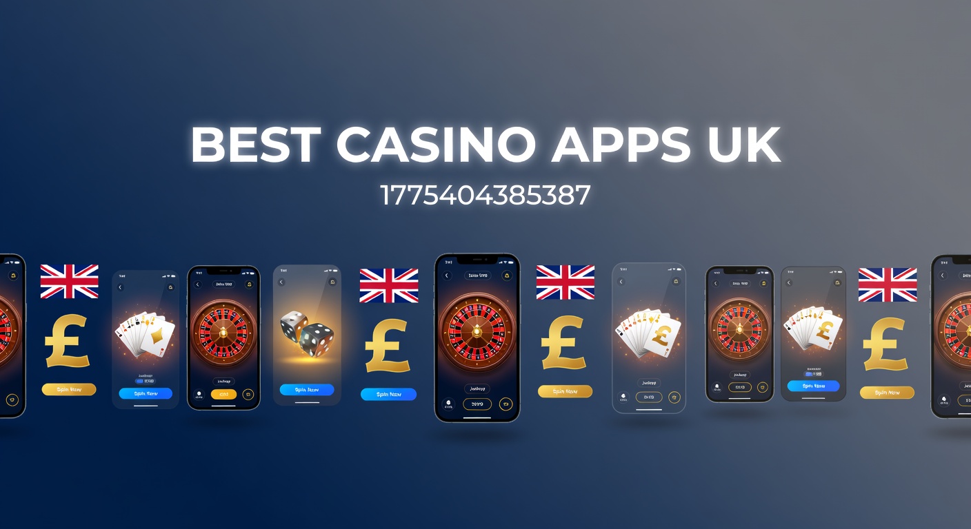 Vibrant screenshot of a top UK casino app interface showing slots and live dealer tables on a mobile screen