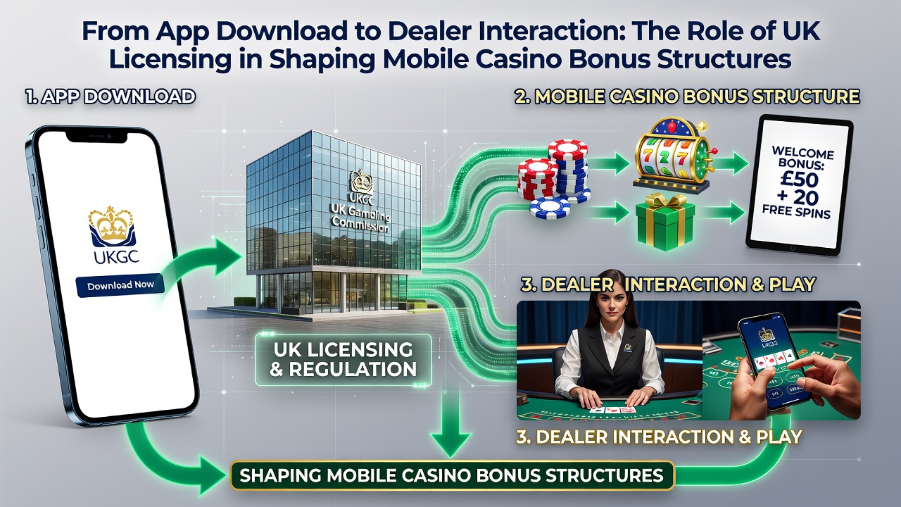Live dealer table in a UK-licensed mobile casino app with bonus balance displayed