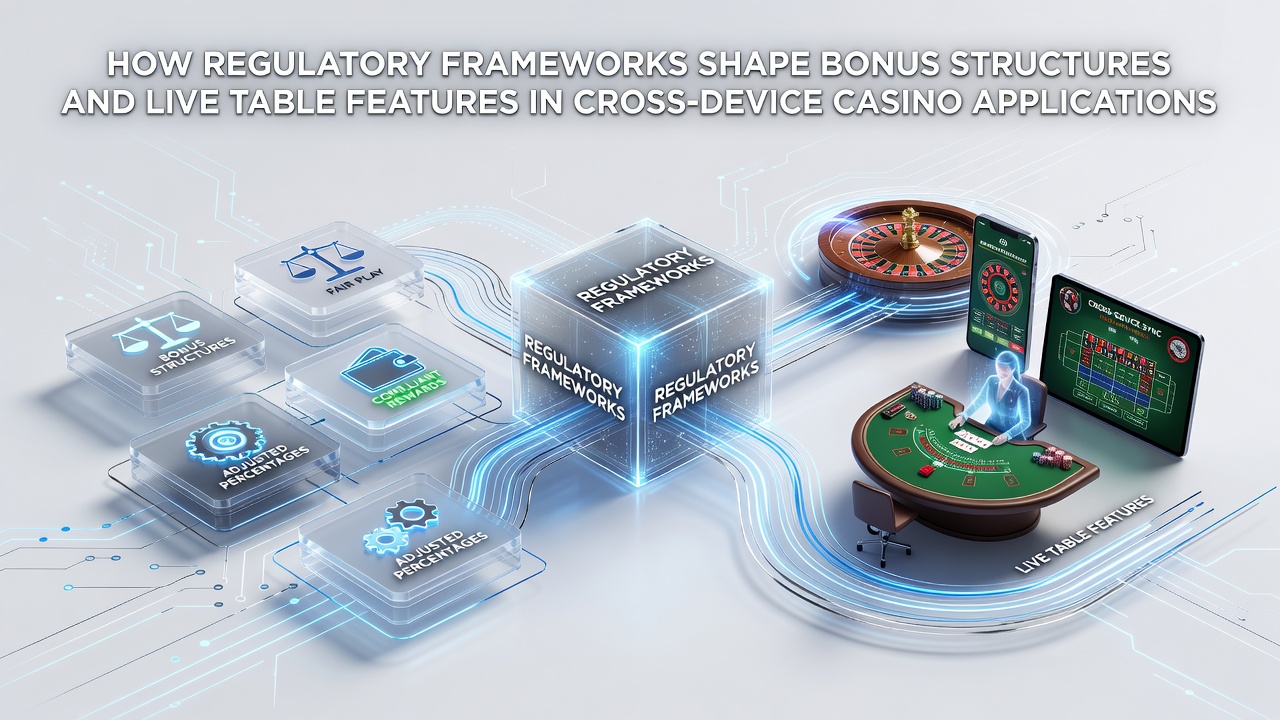 Regulatory frameworks influencing bonus structures and live table features across mobile casino platforms